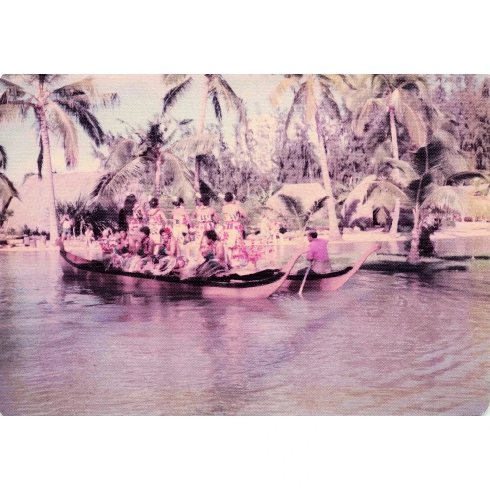 Vintage 1970s Polynesian Cultural Center Hawaii Canoe Pageant Photo Lot of 16 - Picture 6 of 16